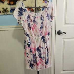 Chic Birch Tie-Dye Dress XL